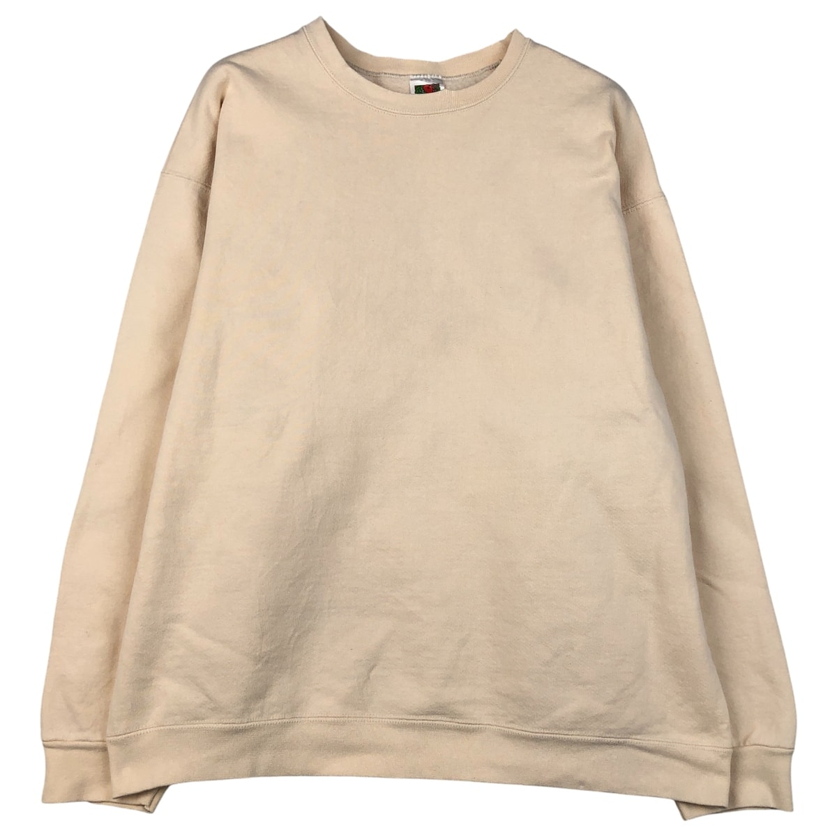 古着 00年代 フルーツオブザルーム FRUIT OF THE LOOM SUPER cotton 無地 ブランクスウェットシャツ トレーナー メンズXL相当/eaa480181