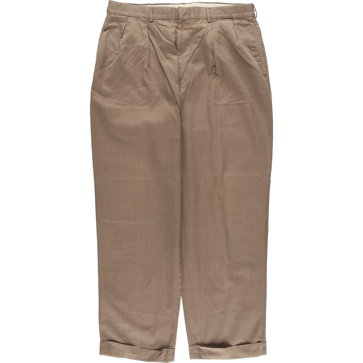 古着 ラルフローレン Ralph Lauren POLO by Ralph Lauren ツータック スラックスパンツ メンズw34相当/eaa526010