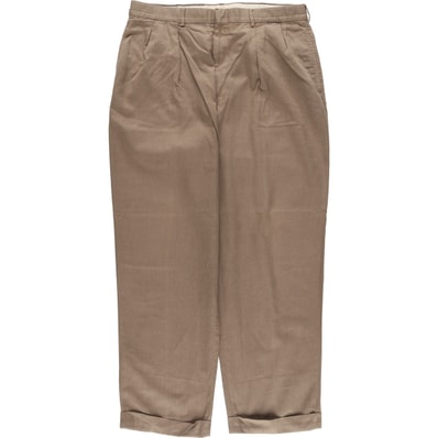 古着 ラルフローレン Ralph Lauren POLO by Ralph Lauren ツータック スラックスパンツ メンズw34相当/eaa526010