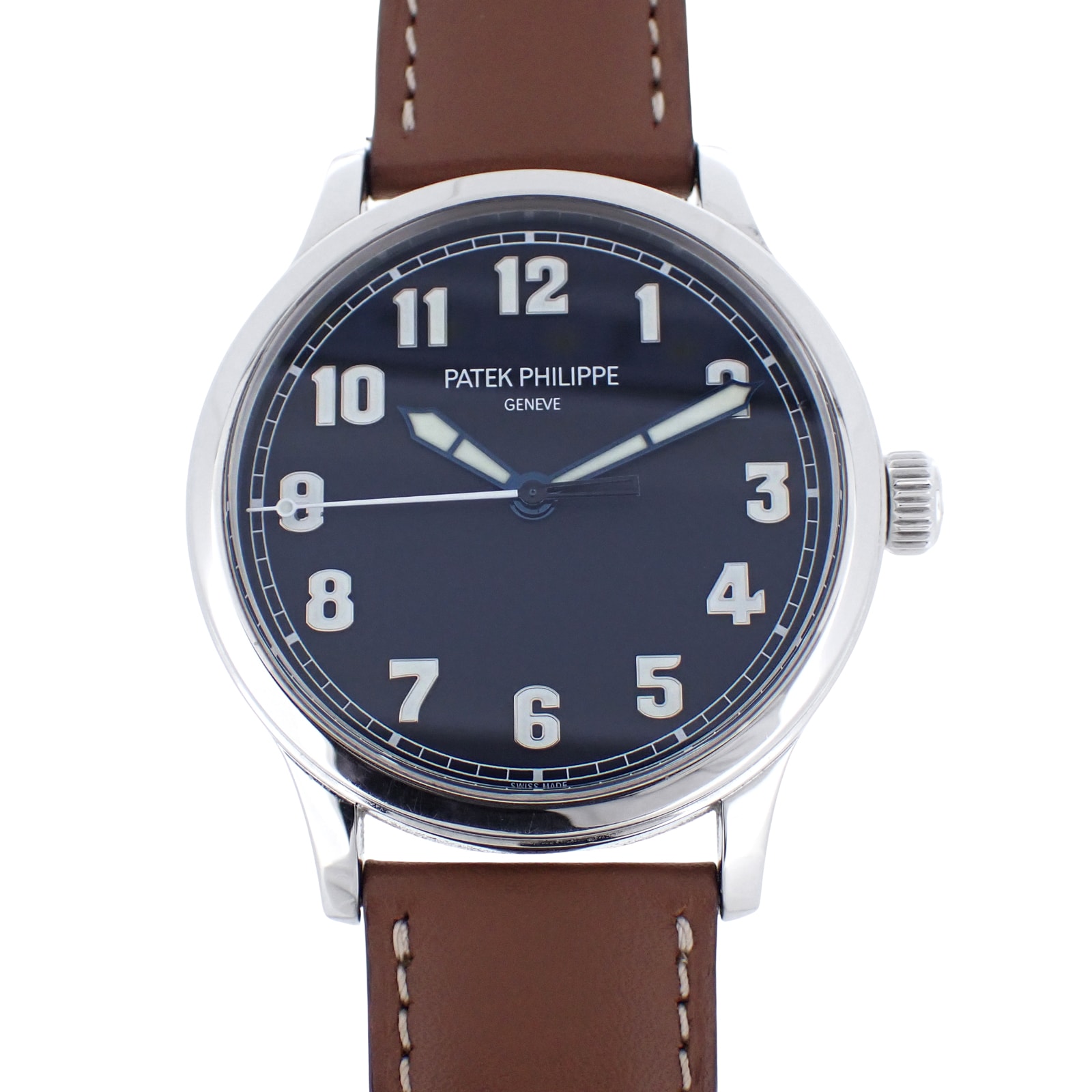 世界600本限定 PATEK PHILIPPE パテックフィリップ カラトラバ パイロット NYスペシャルエディション 5522A-001 メンズ 腕時計