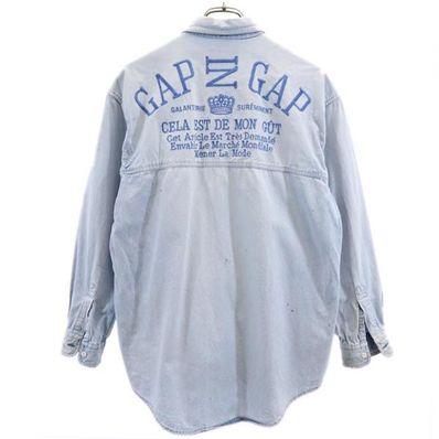 GAP ギャップ 90s 長袖 デニムシャツ