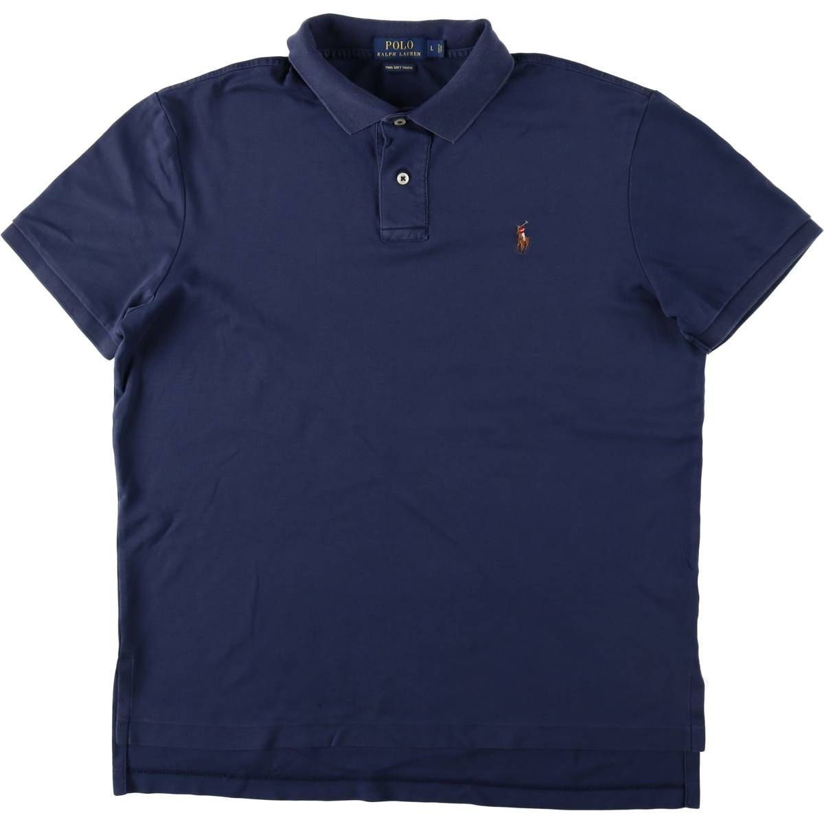 古着 ラルフローレン Ralph Lauren POLO RALPH LAUREN PIMA SOFT TOUCH 半袖 ポロシャツ メンズL相当/eaa620739