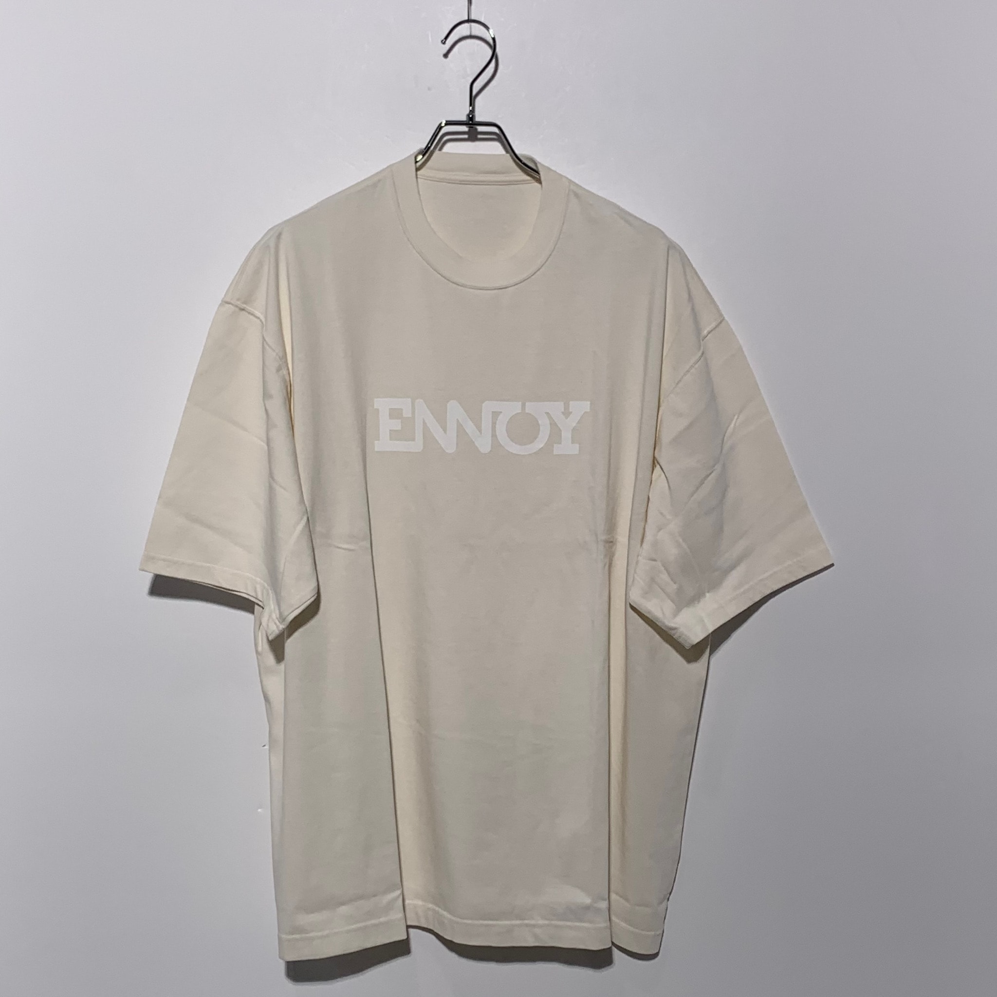 ENNOY Electric Logo Fade T-Shirt "Off White"