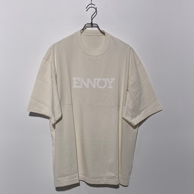 ENNOY Electric Logo Fade T-Shirt "Off White"
