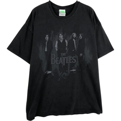 古着 00年代 ヘインズ Hanes THE BEATLES ビートルズ バンドTシャツ バンT メンズXL相当/eaa636470
