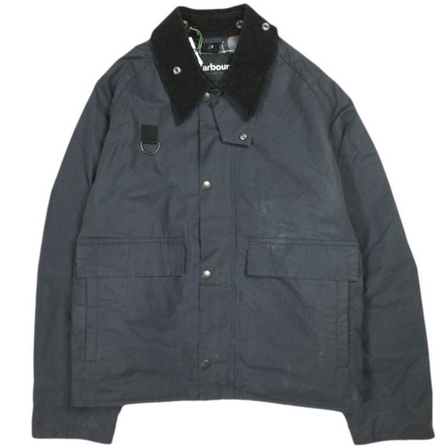 Barbour x MARKAWARE x EDIFICE バブアー マーカウェア エディフィス 24AW 別注 SPEY スペイ 242MCAS141 / 24011310003240 3 GRAY(006) オーガニックコットン ジャケット ブルゾン
