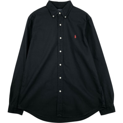 古着 ラルフローレン Ralph Lauren CLASSIC FIT 長袖 ボタンダウンシャツ メンズL相当/eaa643437