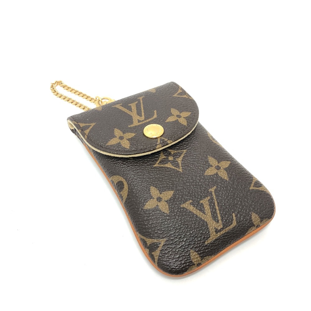 ルイヴィトン LOUIS VUITTON エテュイ テレフォンヌMM M66546 携帯ケース ポーチ ミニポーチ 携帯ケース モノグラムキャンバス ブラウン