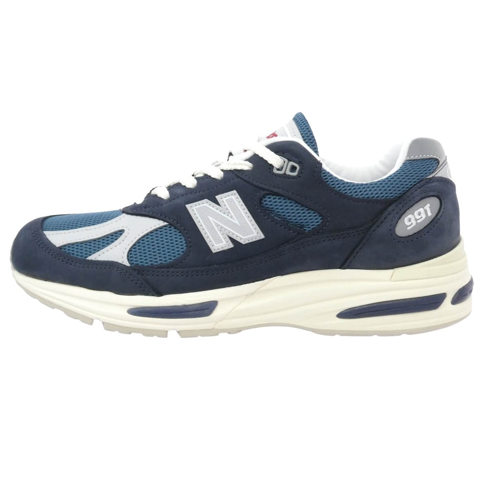 NEW BALANCE ニューバランス スニーカー U991VN2 991V2 Vintage Sport ヴィンテージスポーツ ローカット スニーカー ブルー系 ホワイト系 27cm【新古品】【未使用】【中古】