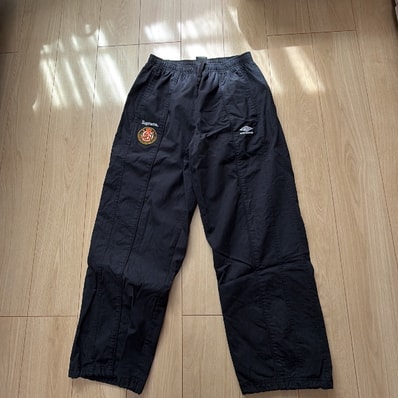 Supreme x Umbro Cotton Ripstop Track Pant (26SS) "Black"