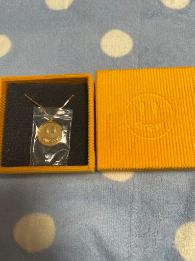 drew house mascot pendant necklace "Gold"