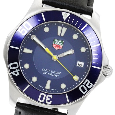 タグホイヤー アクアレーサー デイト WAB1112 メンズ 【中古】