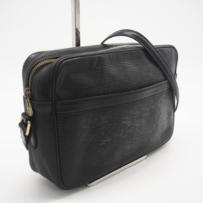 LOUIS VUITTON ルイ・ヴィトン エピ トロカデロ27 ノワール M52302 ショルダーバッグ ブラック コーティングキャンバス メンズ