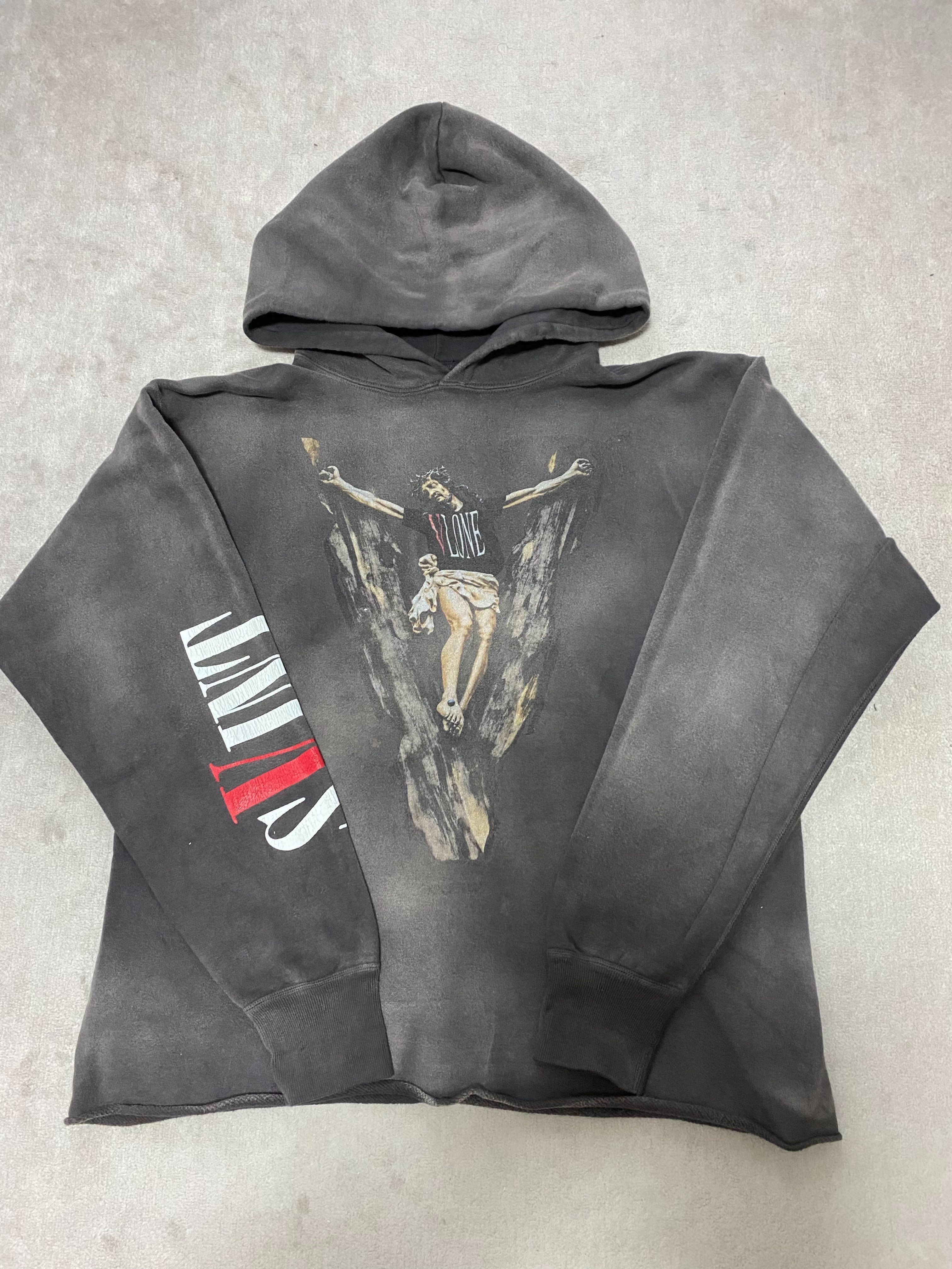 SAINT Mxxxxxx 22SS VLONE HOODIE "Black"