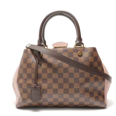 ヴィトン LV 2016年製 ダミエ ブリタニー ハンドバッグ【中古】