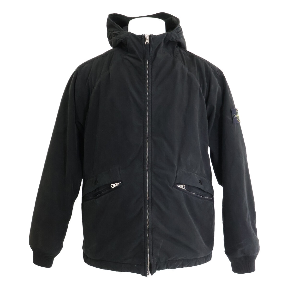 Stone Island 41631 Micro Fleece David Light-TC Hooded Jacket - 23FW "Black"
