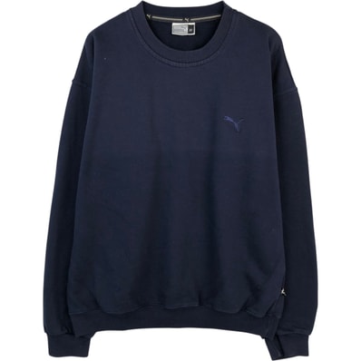 古着 90~00年代 プーマ PUMA ワンポイントロゴスウェットシャツ トレーナー メンズXL相当 ヴィンテージ/eaa614201