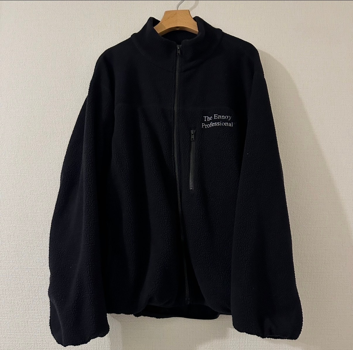 ennoy フリース　セットアップ　エンノイ　22aw ばら売り不可　L 黒 ennoy エンノイ FLEECE SET UP フリースセットアップ XXL