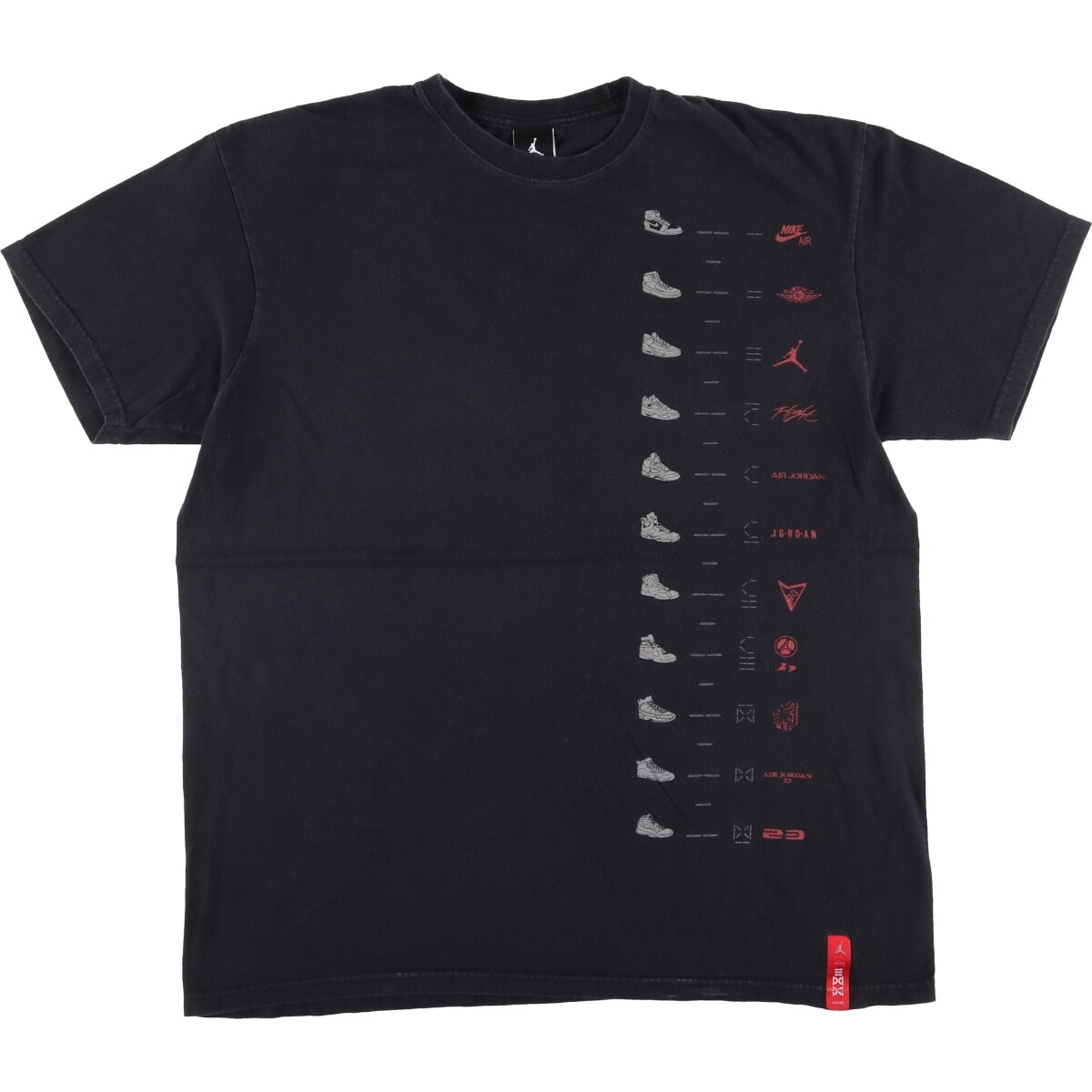 古着 00年代 ナイキ NIKE AIR JORDAN スポーツプリントTシャツ メンズXL相当/eaa529207