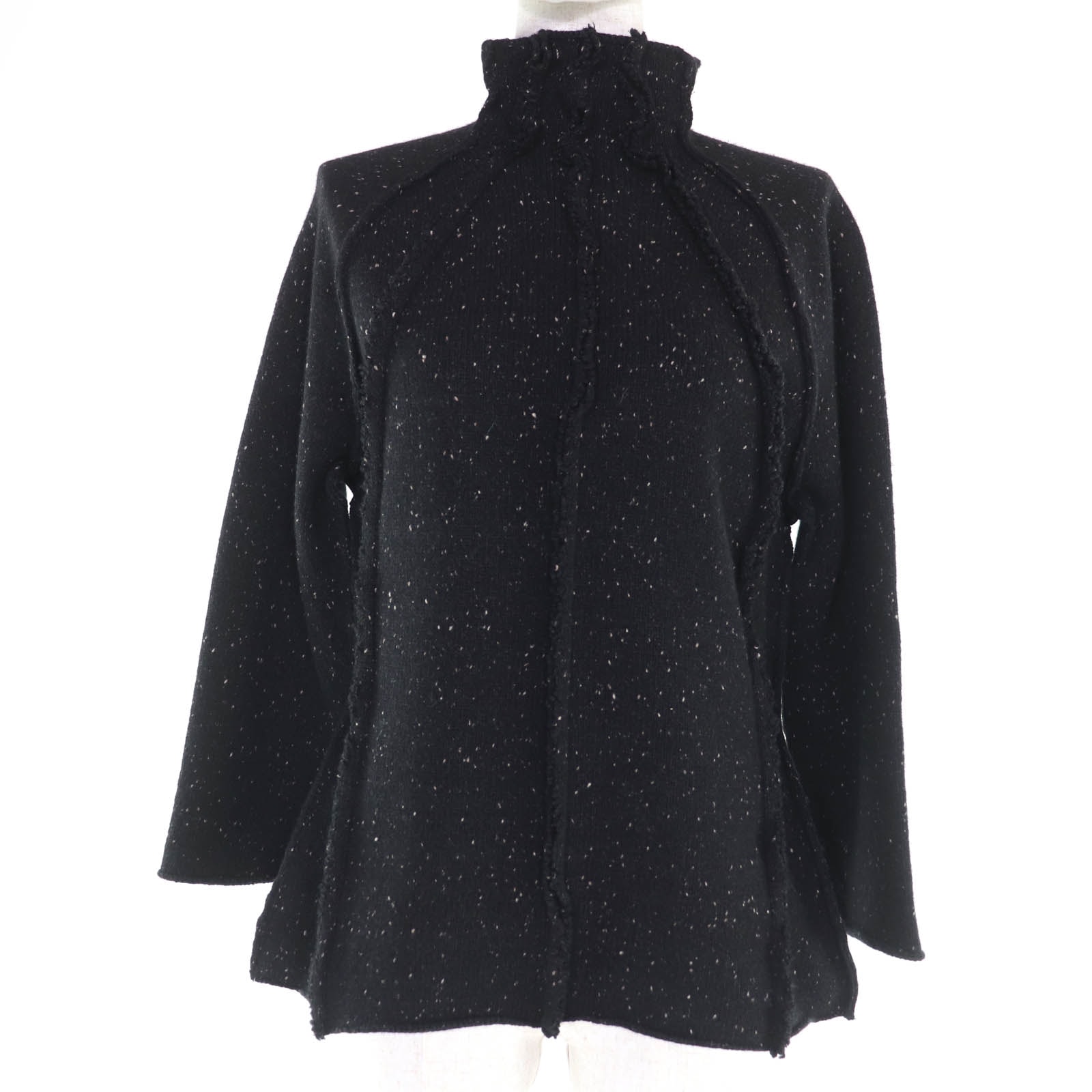 極美品 ザロウ ニット ブラック系 レディース S 5372-Y460