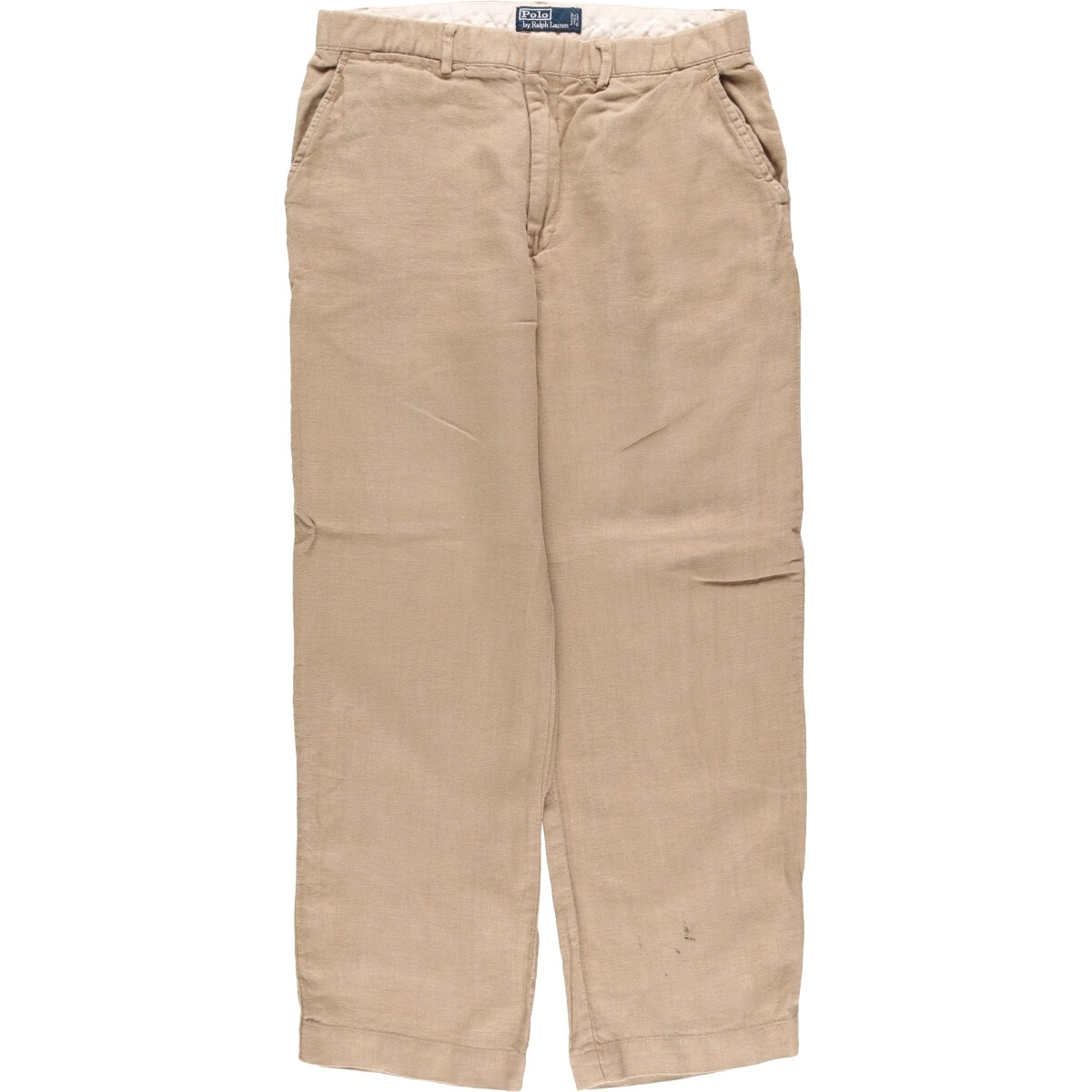 古着 ラルフローレン Ralph Lauren POLO by Ralph Lauren リネンパンツ スラックス メンズw33相当/eaa539970