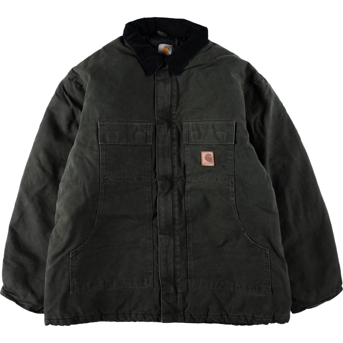 古着 カーハート Carhartt トラディショナルコート 中綿入り ダックワークジャケット メンズXXL相当/eaa679079