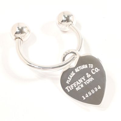 ティファニー キーホルダー ハートタグ キーリング リターントゥ シ