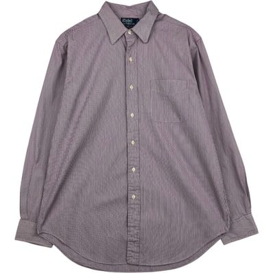 古着 ラルフローレン Ralph Lauren ANDREW CLASSIC FIT 長袖 コットンストライプシャツ メンズL相当/eaa643462