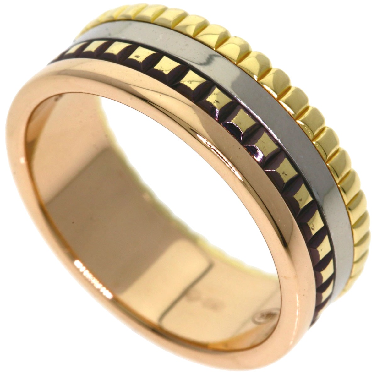 Boucheron ブシュロン キャトル クラシック #51 リング・指輪 K18YG K18PG K18WG レディース [中古]