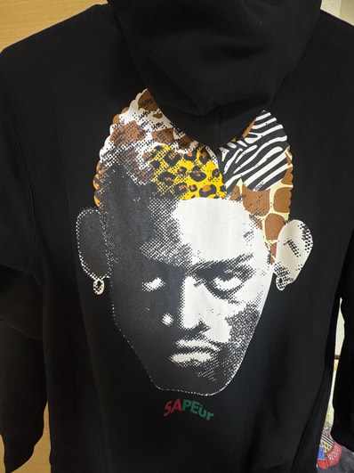 SAPEur SAFARI HEAD HOODIE "Black"