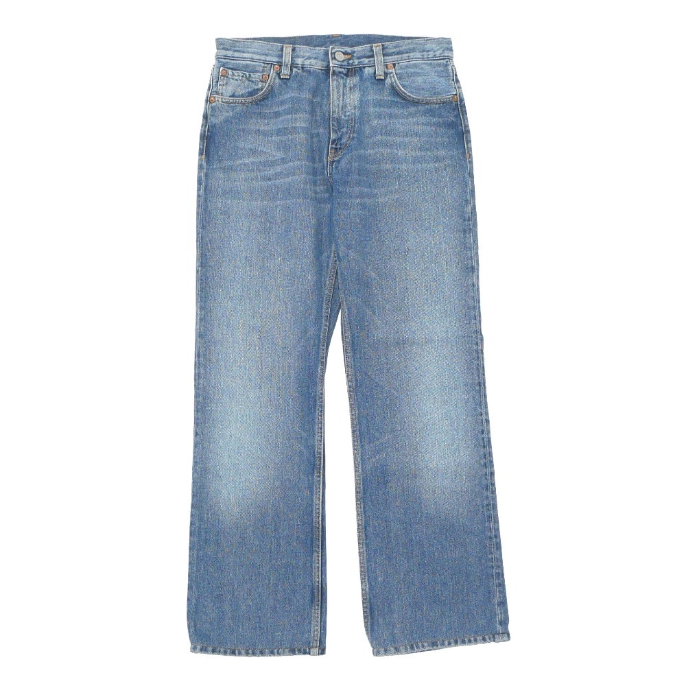 ■美品■GUCCI グッチ デニムパンツ サイズ44 ストレート コットンデニム ジーンズ ブランド古着【中古】20260901/RB0805