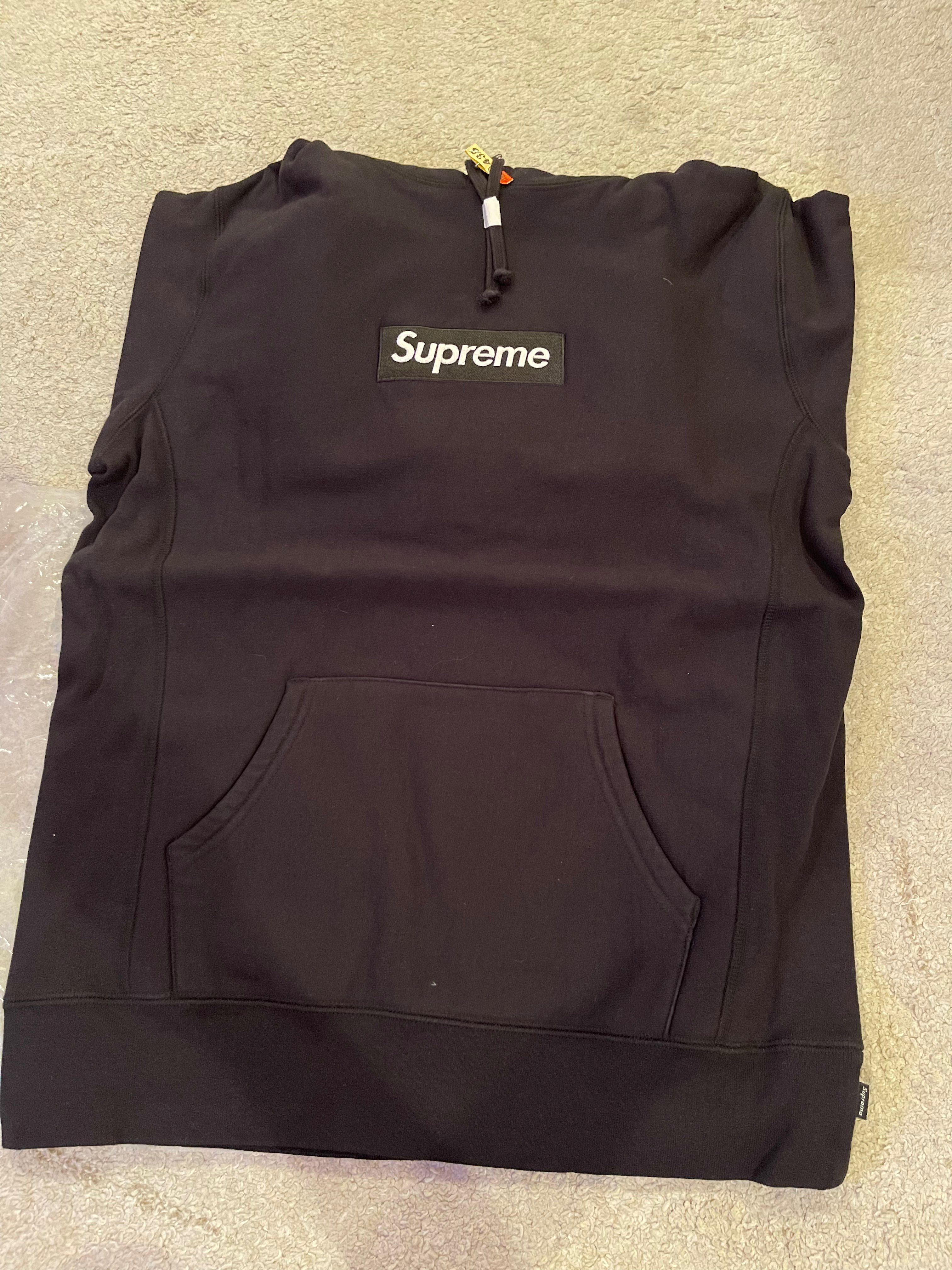Supreme Box Logo Hooded Sweatshirt "Black" (21FW)