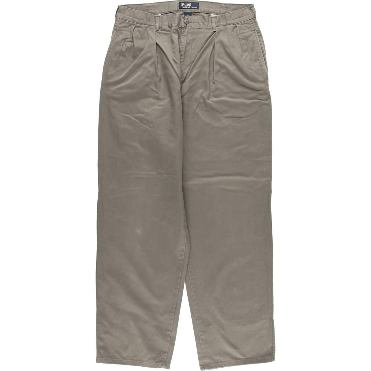 古着 ラルフローレン Ralph Lauren POLO by Ralph Lauren ツータック チノパンツ メンズw34相当/eaa577433