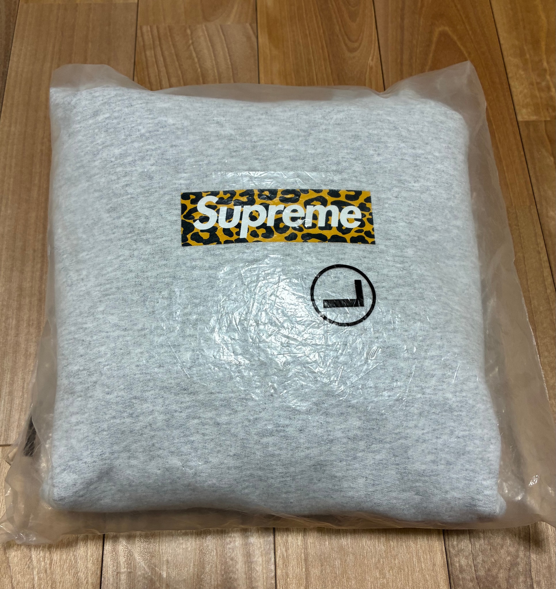Supreme China Shanghai Box Logo Hooded Sweatshirt "Grey"