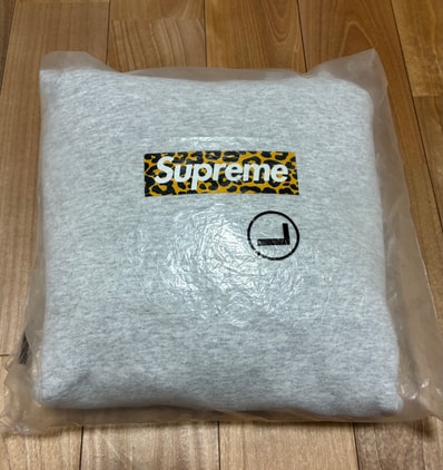 Supreme China Shanghai Box Logo Hooded Sweatshirt "Grey"