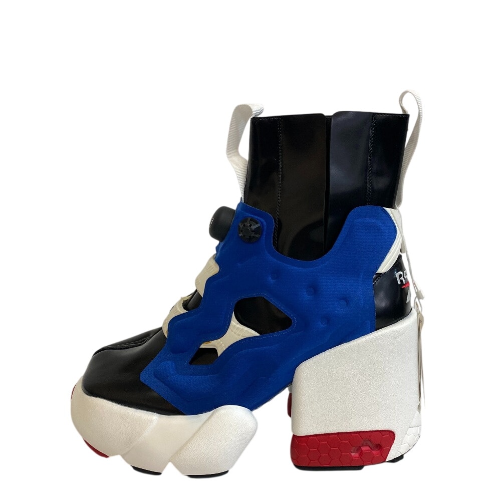 メゾンマルジェラ Maison Margiela スニーカー インスタ ポンプ フューリー リーボック コラボ 2020年 S34WU0023 ブラック