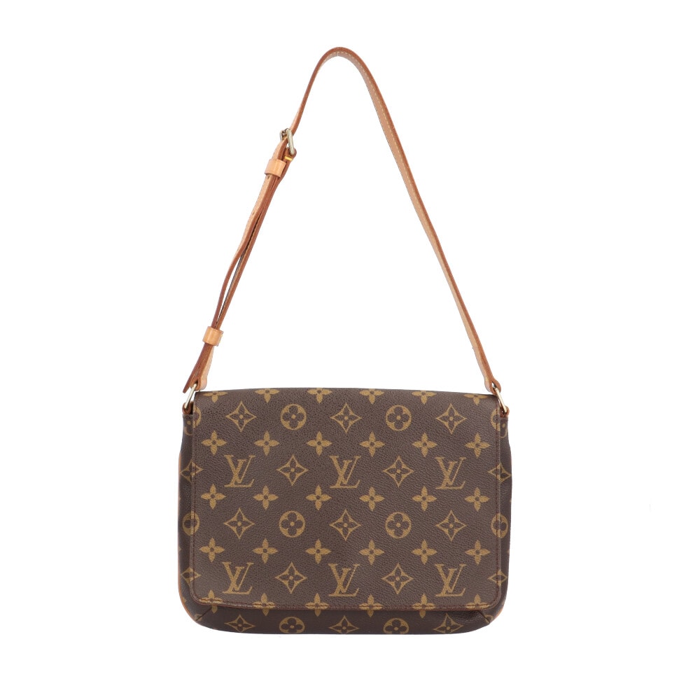 ルイヴィトン LOUIS VUITTON ミュゼットタンゴ モノグラム ショルダーバッグ ブラウン レディース 中古