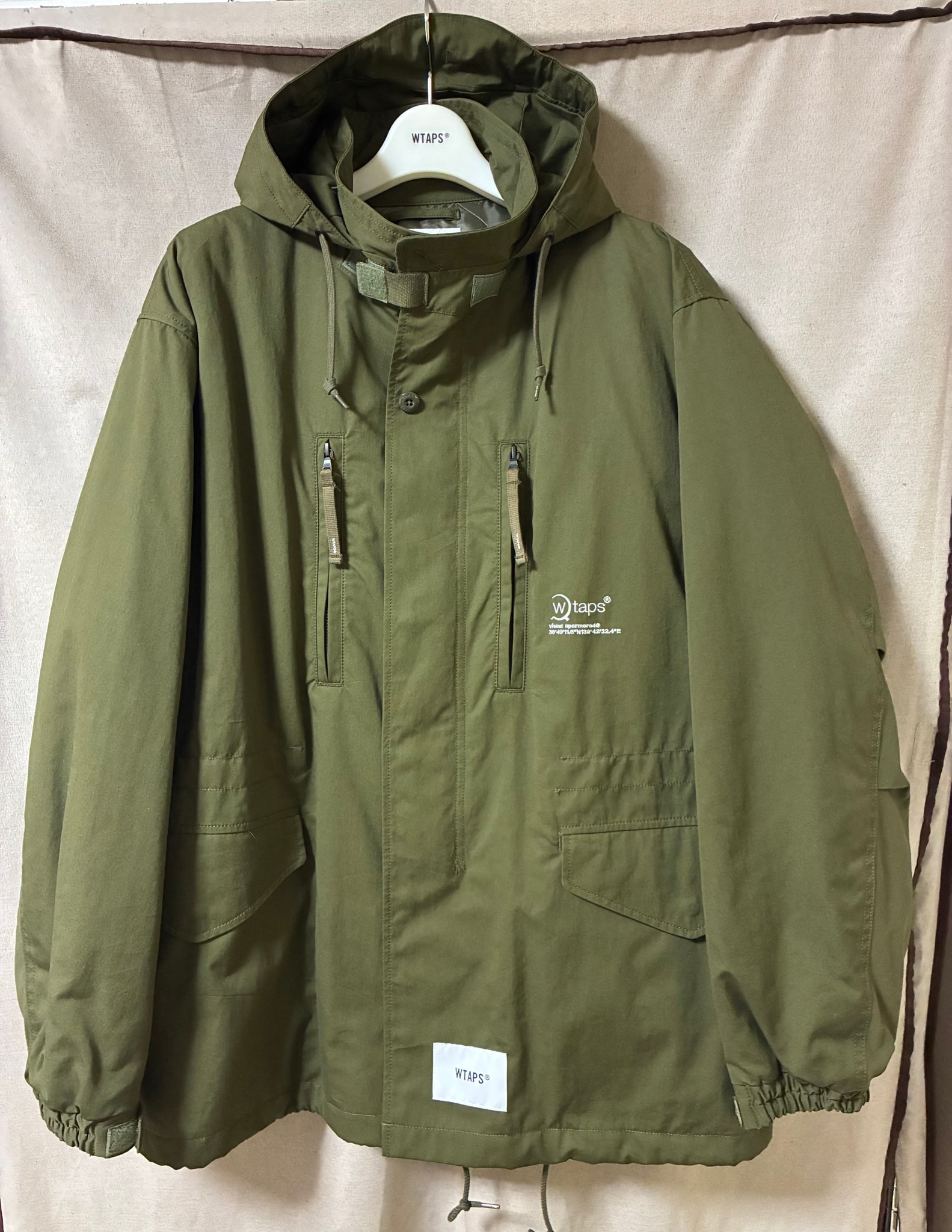 WTAPS Wsfm / Jacket / Nyco. Weather "Olive Drab"