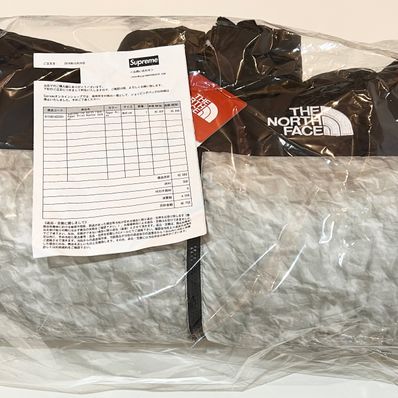 Supreme x The North Face Nuptse Jacket "White Paper Print"