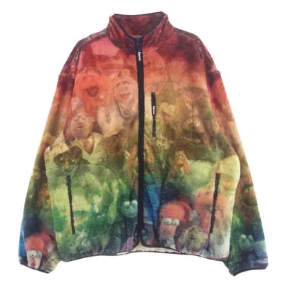 Supreme シュプリーム ジャケット 24SS Muppets Fleece Jacket マペッツ フリース ジャケット L【極上美品】【中古】