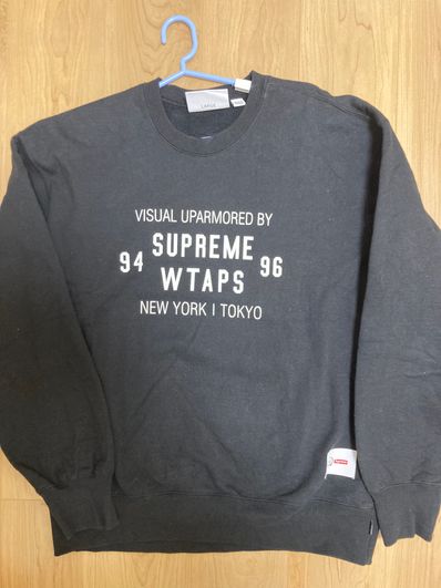 Supreme / WTAPS Crewneck "Black" 21274SPD-CSM03S