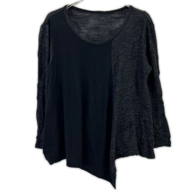 ワイズ YQ-T17-675 ブラック 切替 ニット 2