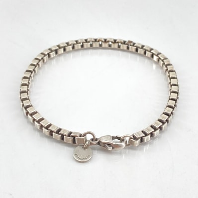 TIFFANY&Co.(ティファニー) ベネチアン Ag925 ブレスレット シルバー
