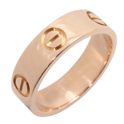 カルティエ CARTIER ラブリング リング・指輪 ジュエリー K18PG(ピンクゴールド) レディース ゴールド系 B4084800 【中古】