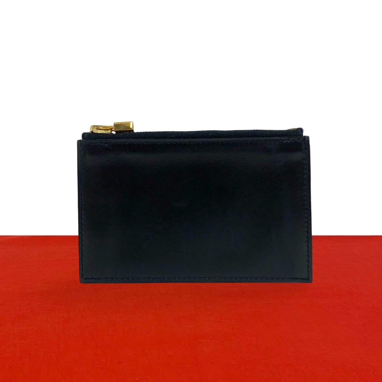HERMES エルメス カデナ モチーフ 金具 カーフ コインケース ブラック
22918