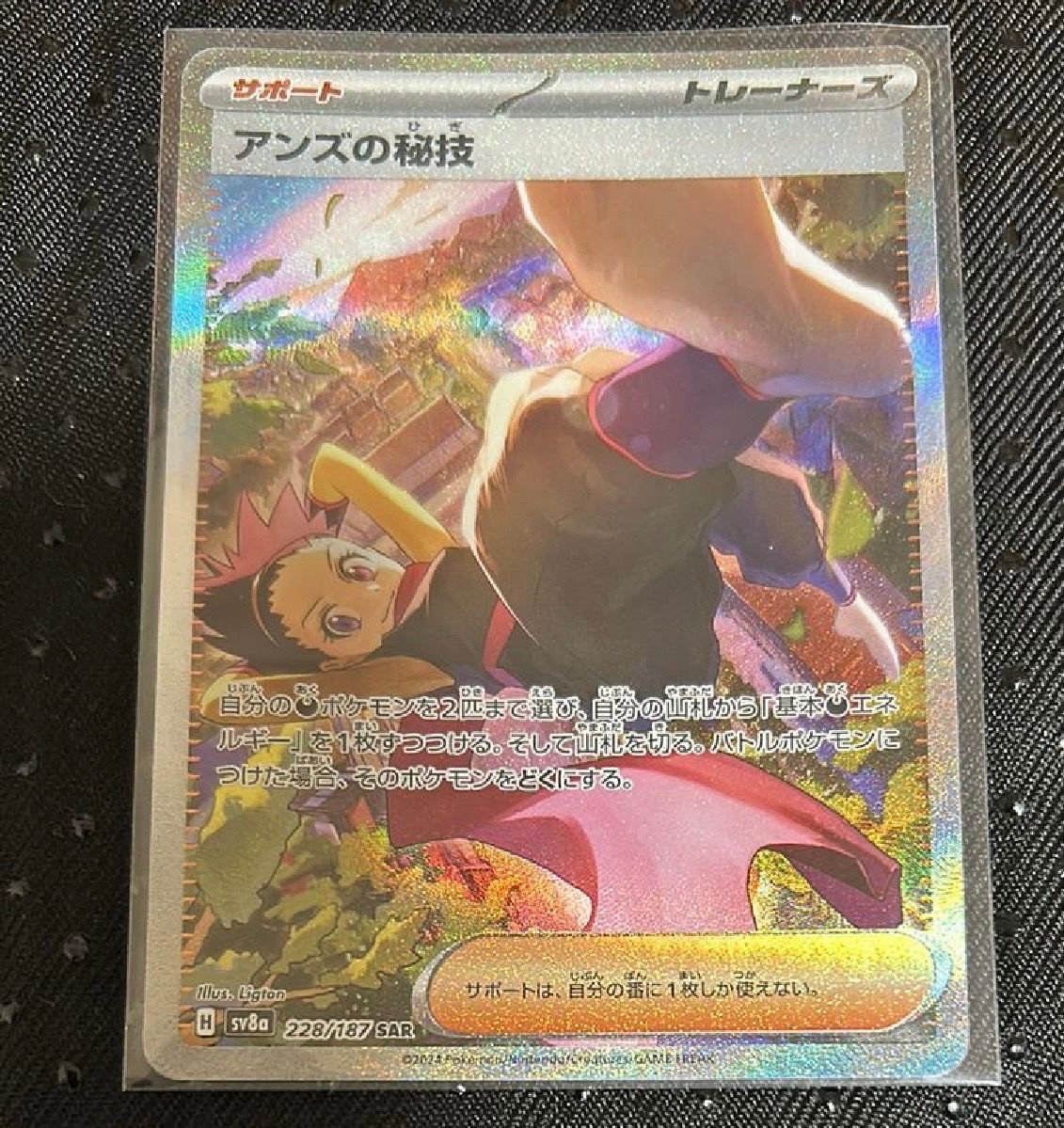 アンズの秘技 SAR [SV8a 228/187](ハイクラスパック「テラスタルフェスex」)