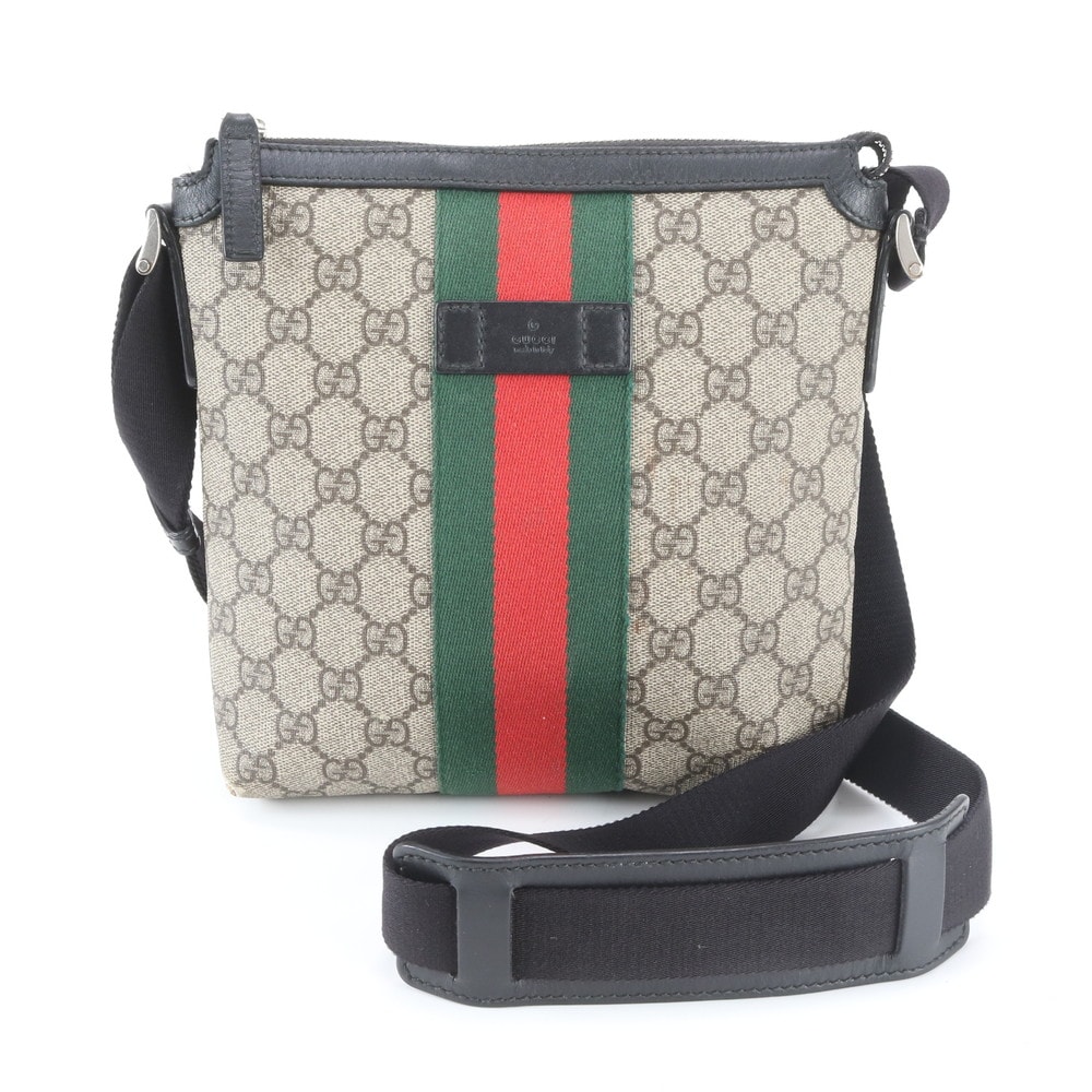 ■美品 グッチ GGスプリーム シェリー ライン471454