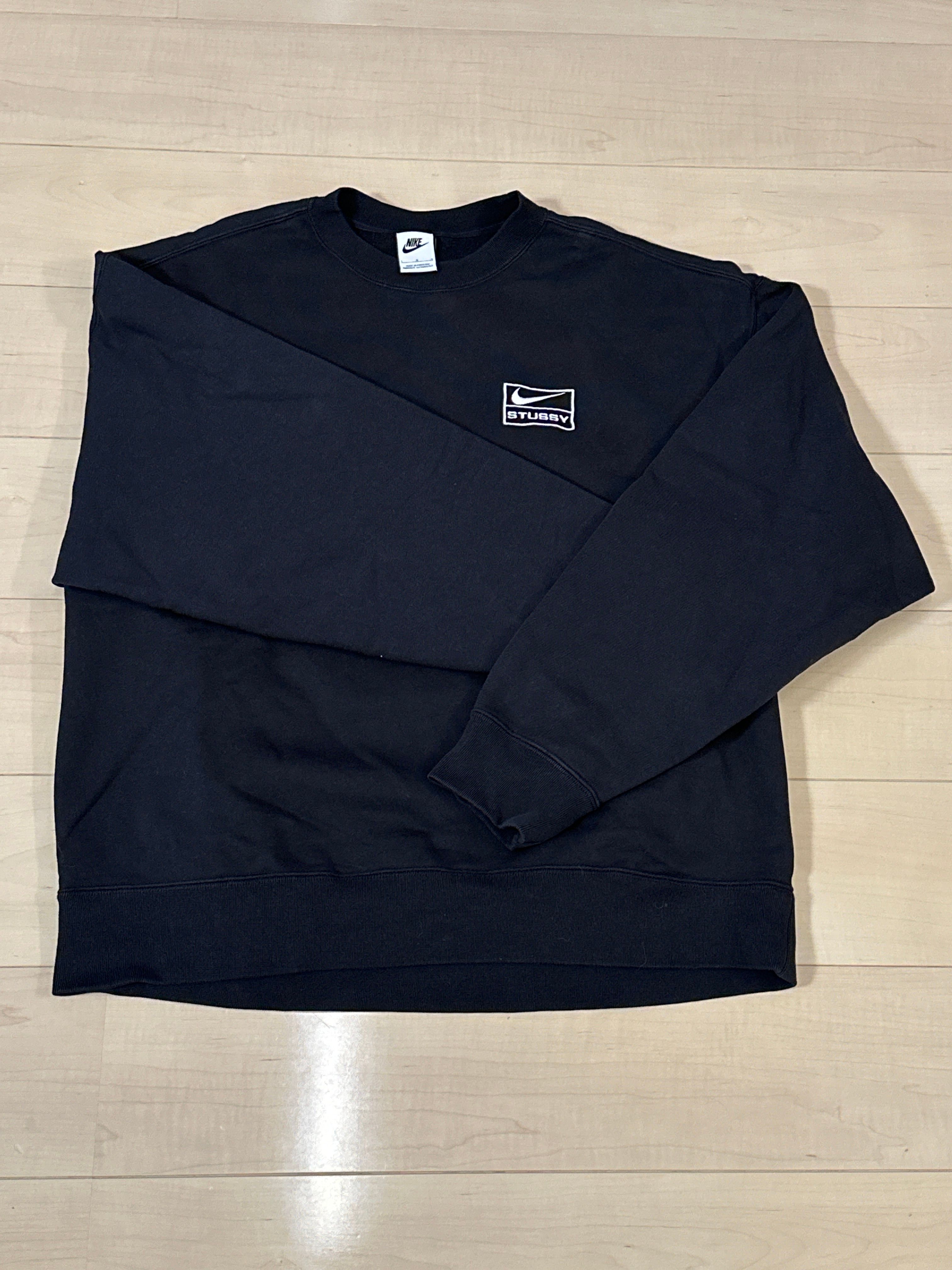 Stussy x Nike Wash Crew (US Size) "Black" DO5310-010