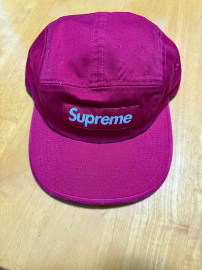Supreme Washed Chino Twill Camp Cap "Red" (26FW)
