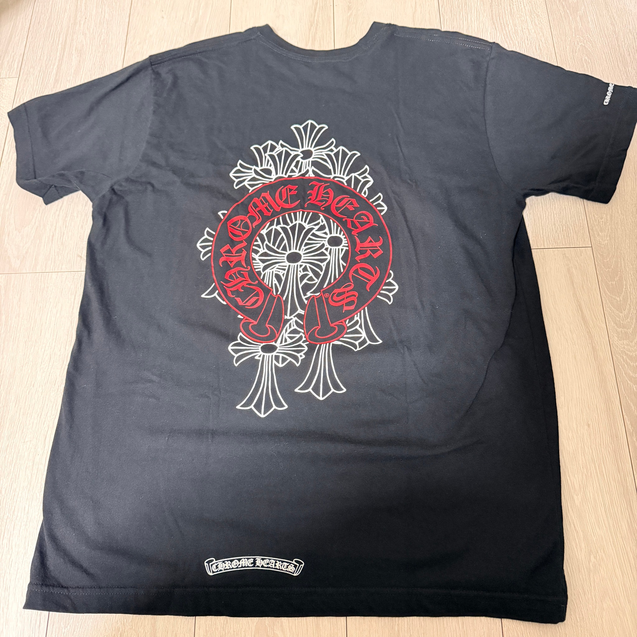 Chrome Hearts Cemetery Horseshoe T-shirt "Black"